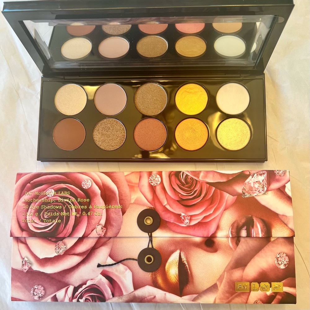 NIB: Pat McGrath Mothership VII: Divine Rose I Eyeshadow Palette